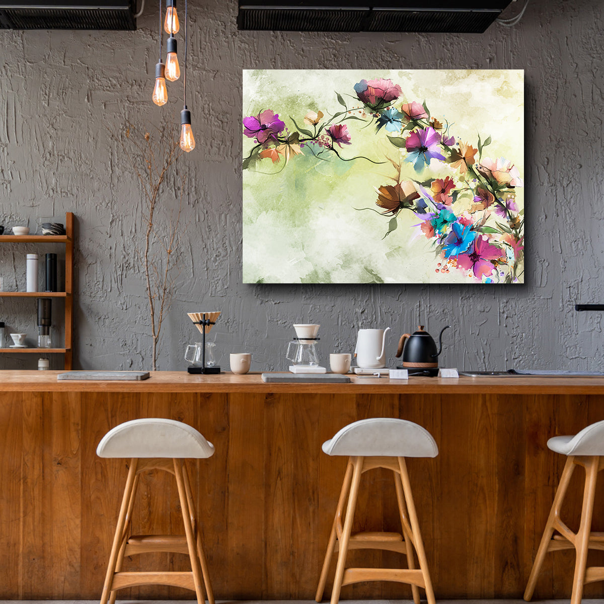 Floral Oil Painting Wall Art