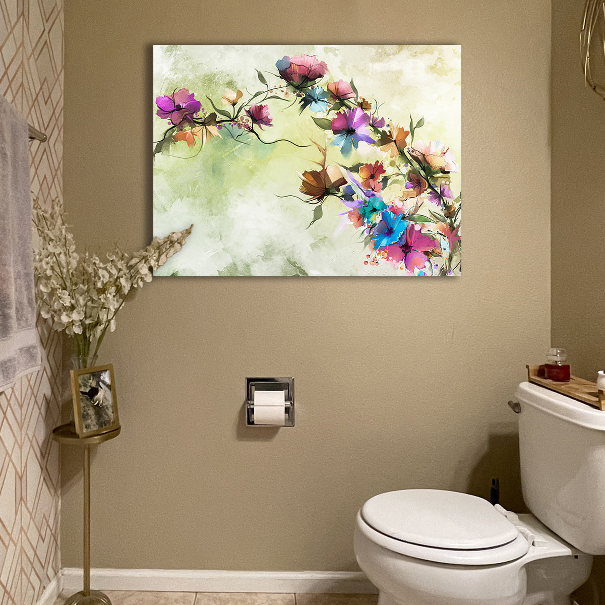 Floral Oil Painting Wall Art