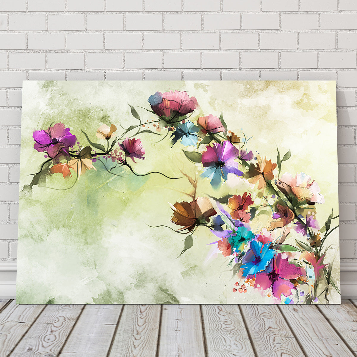 Floral Oil Painting Wall Art