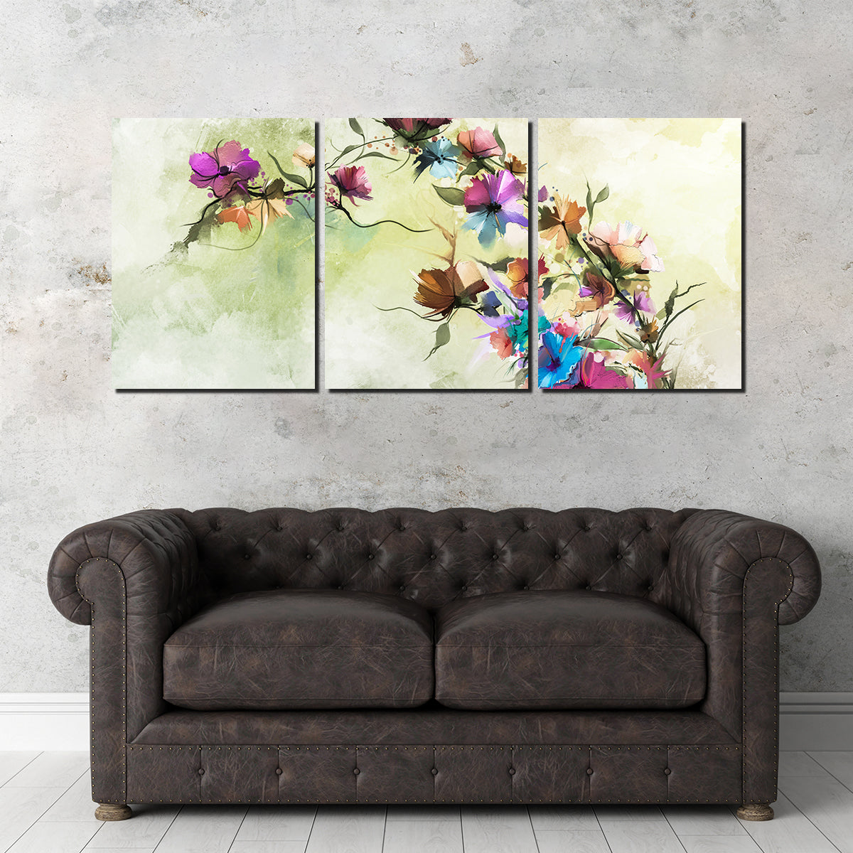 Floral Oil Painting Wall Art
