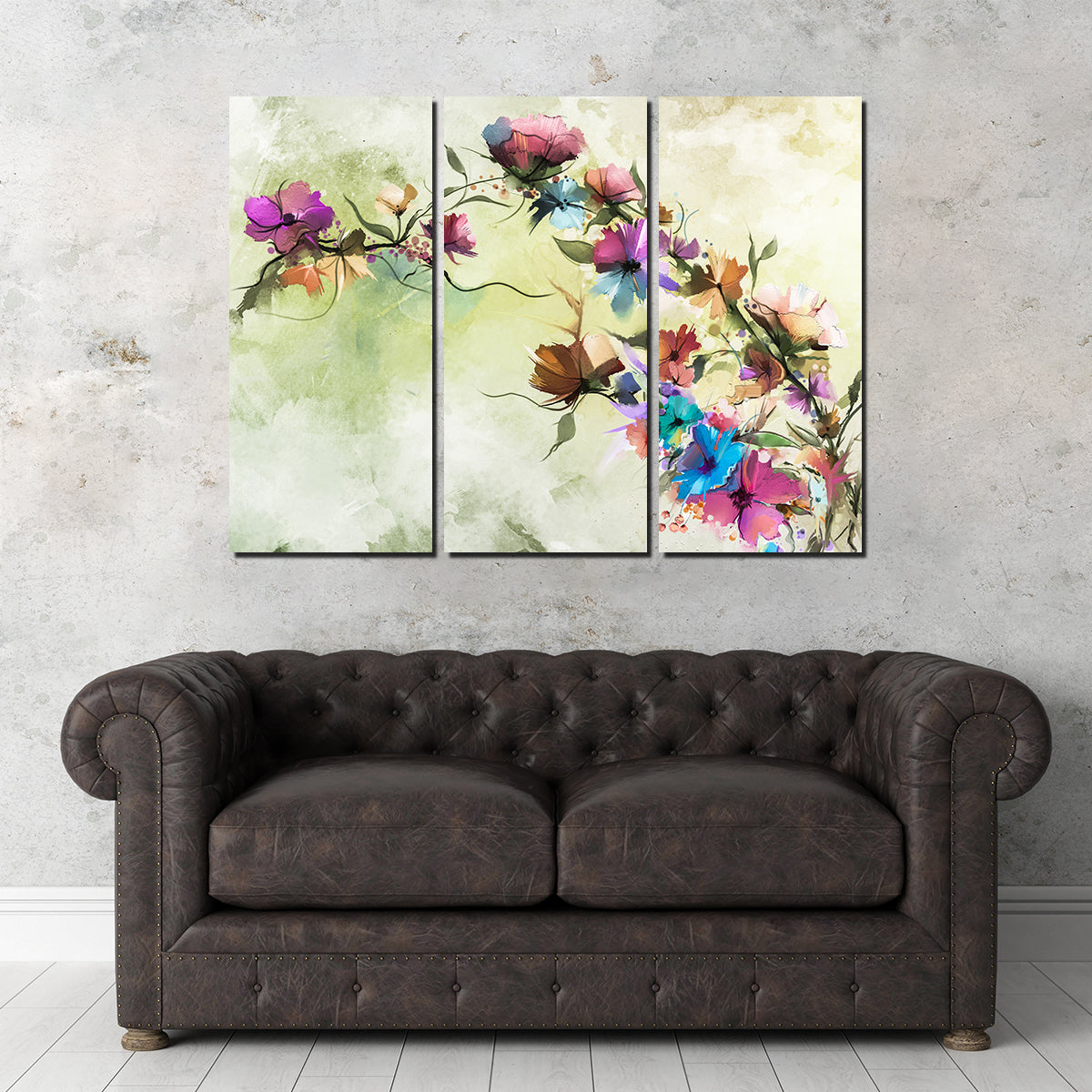 Floral Oil Painting Wall Art