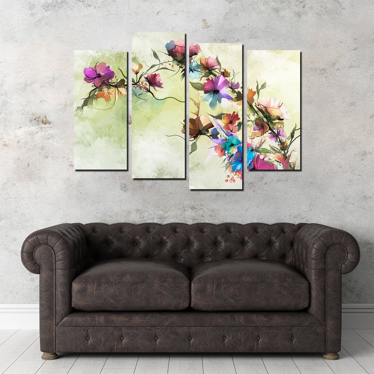 Floral Oil Painting Wall Art
