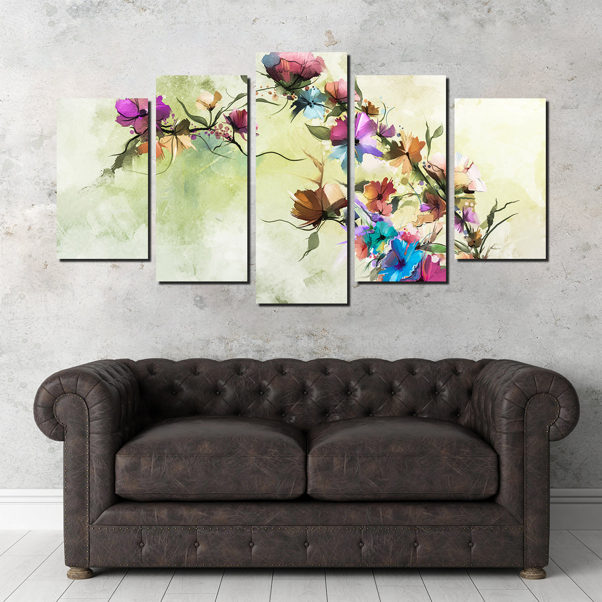 Floral Oil Painting Wall Art