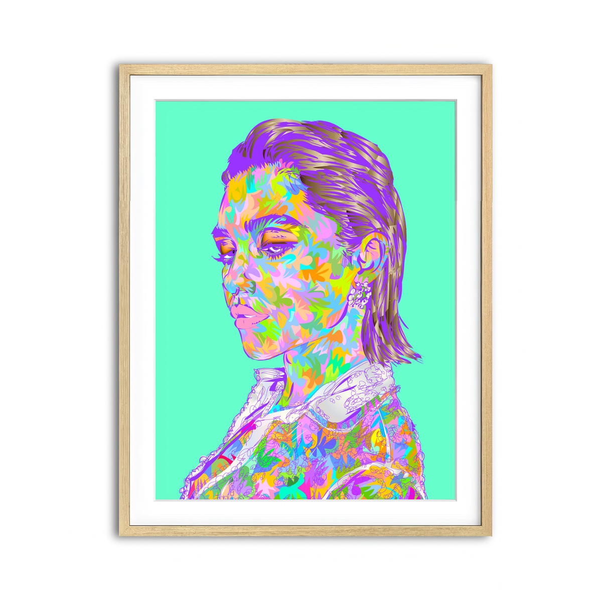 Framed Print 3x4 Natural