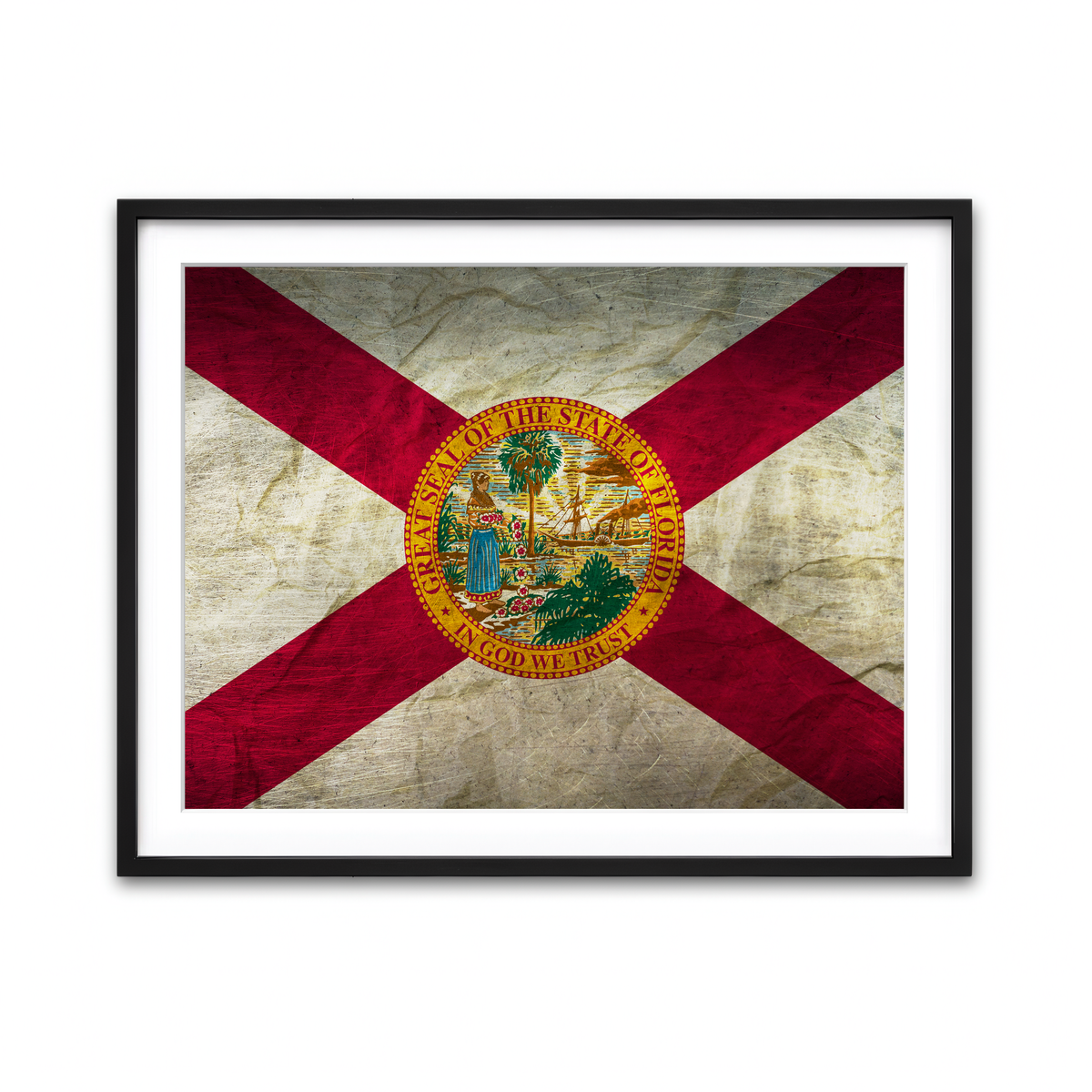 Framed Print 4x3 Black