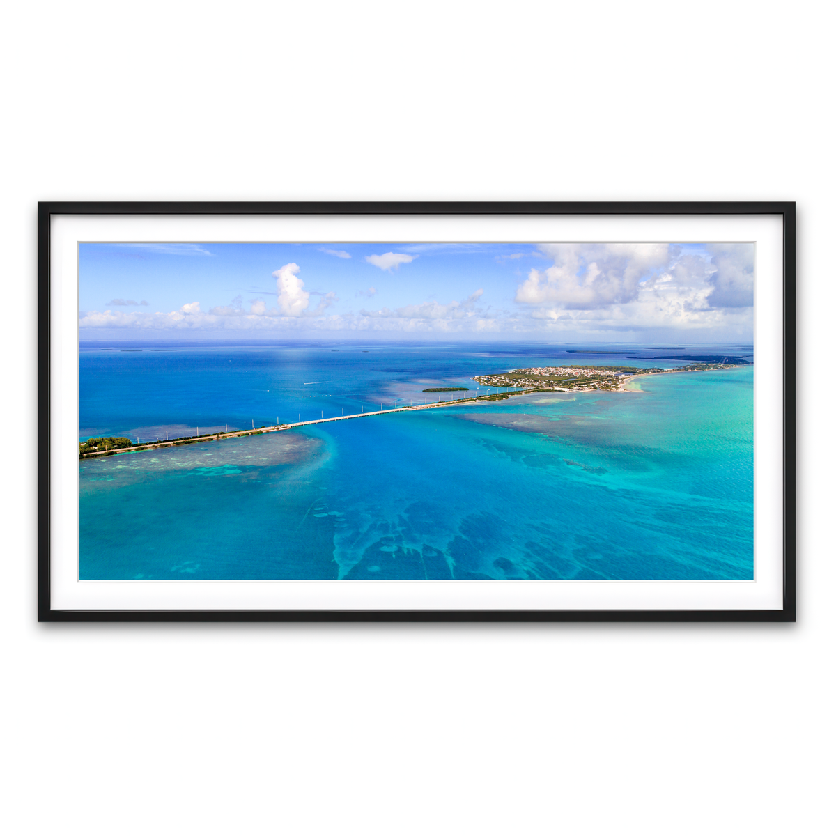 Framed Print 2x1 Black