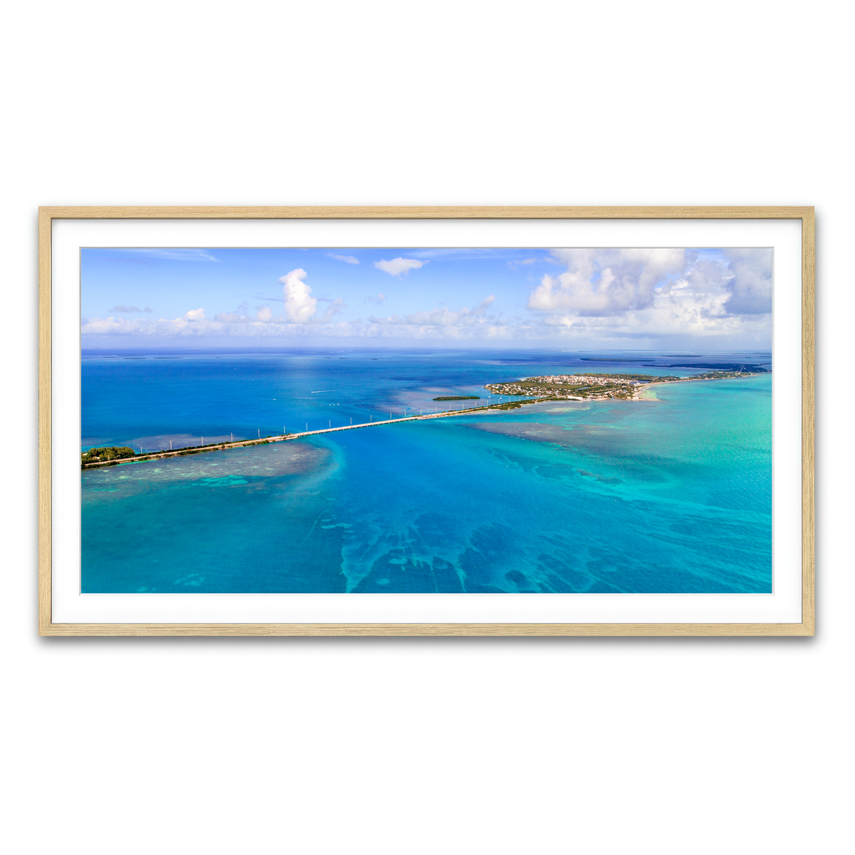 Framed Print 2x1 Natural