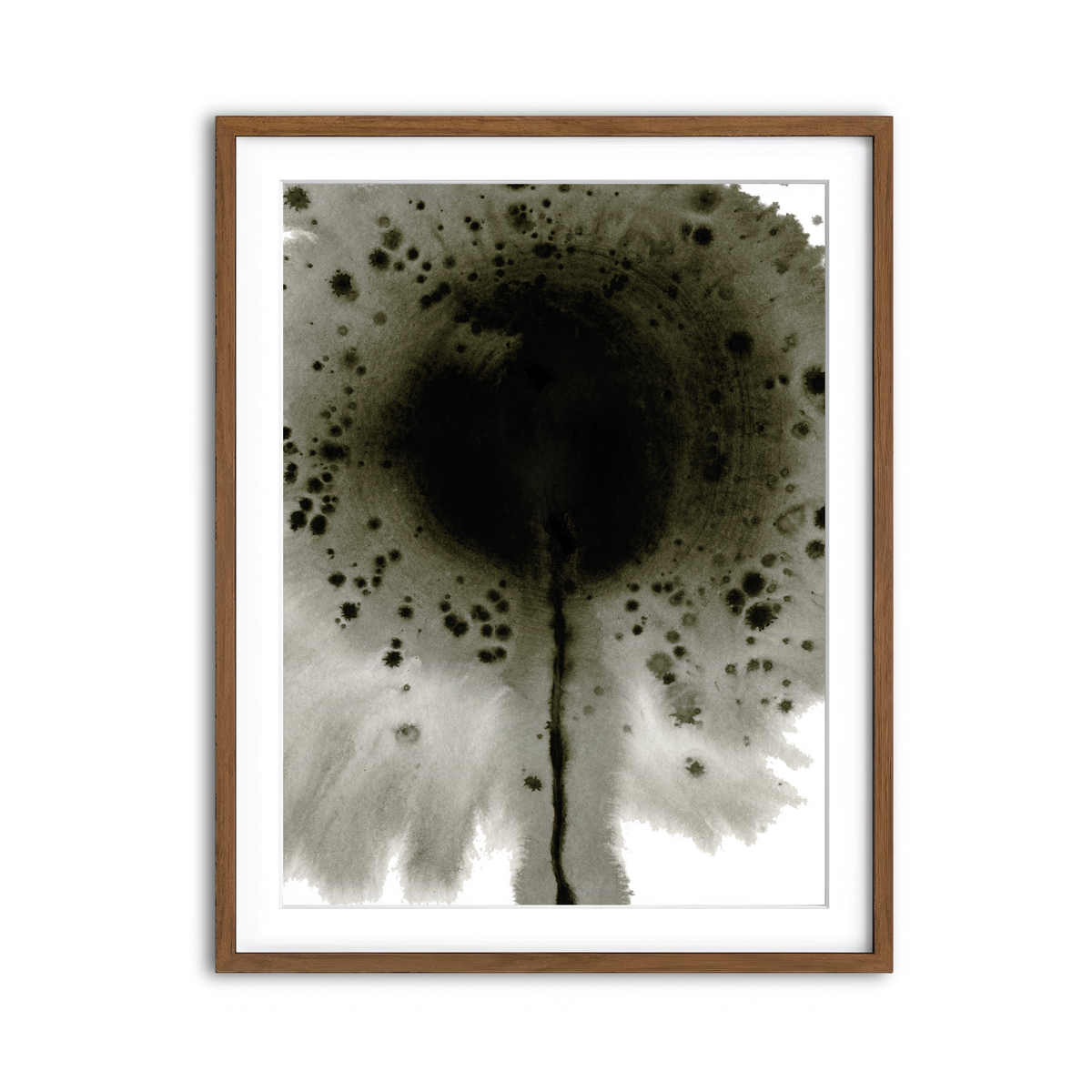 Framed Print 3x4 Walnut