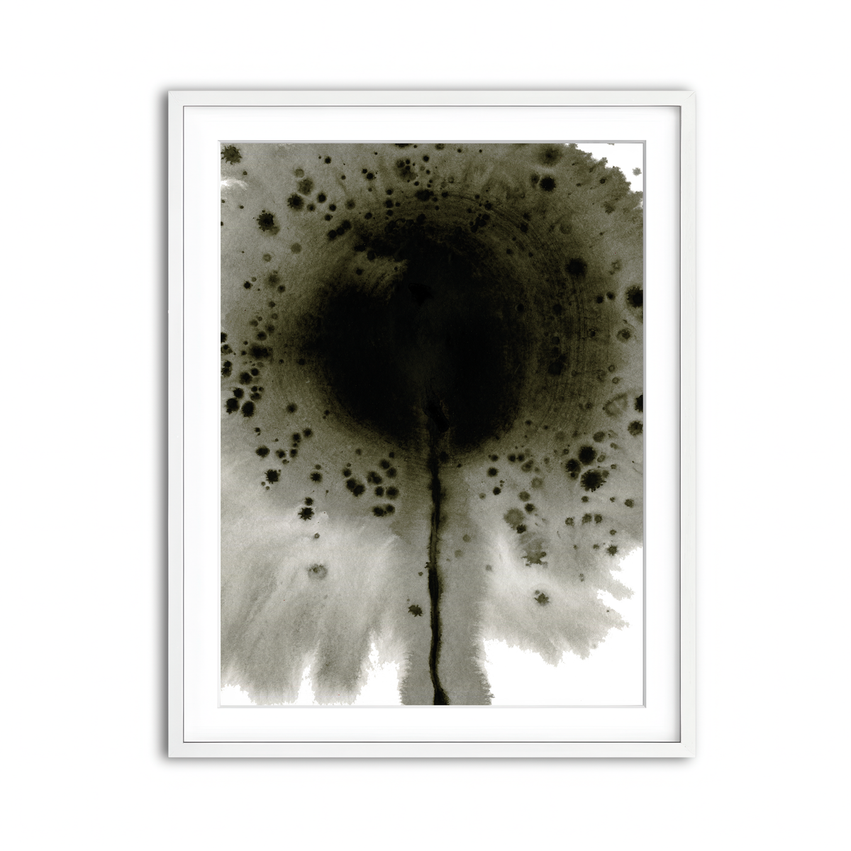 Framed Print 3x4 White