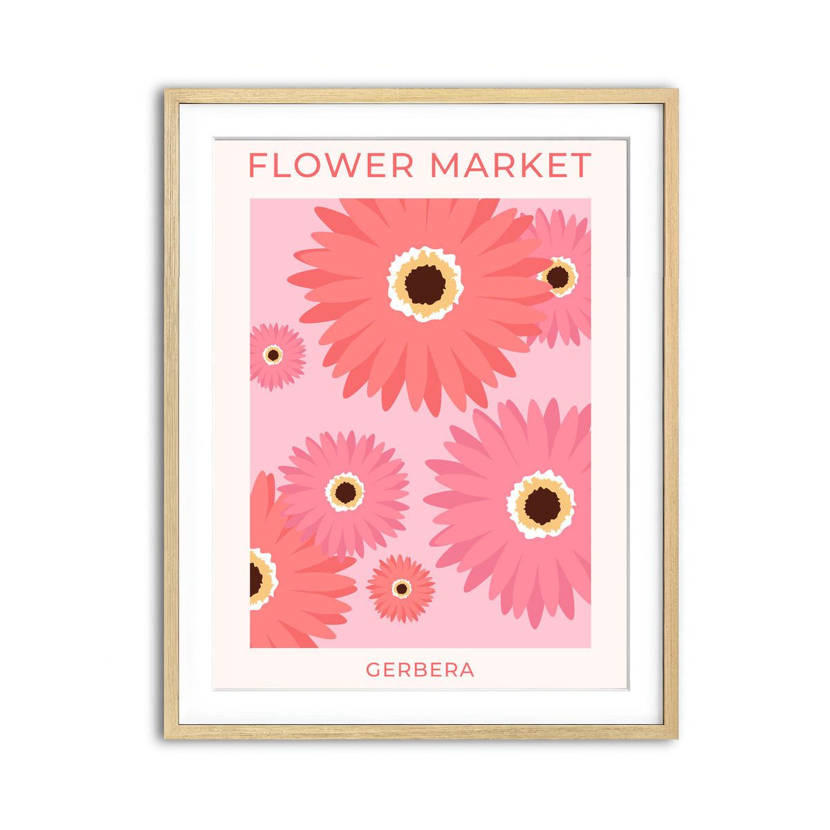 Framed Print 3x4 Natural