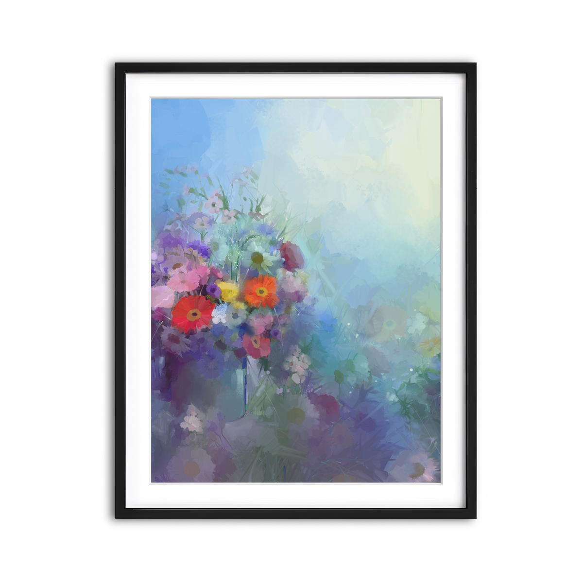 Framed Print 3x4 Black