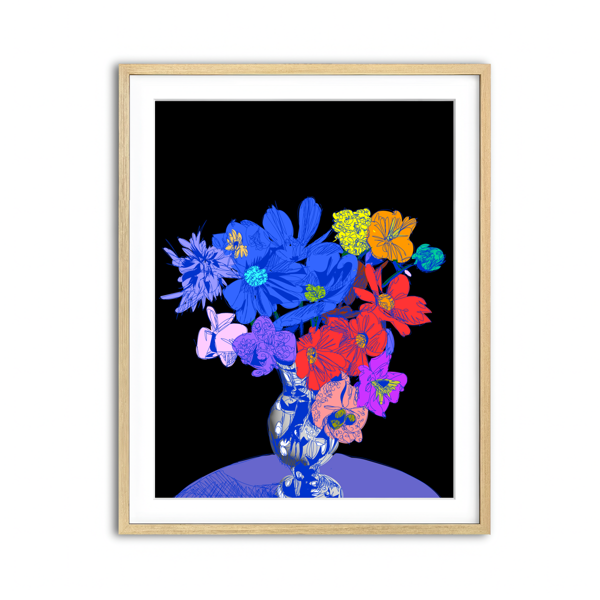 Framed Print 3x4 Natural