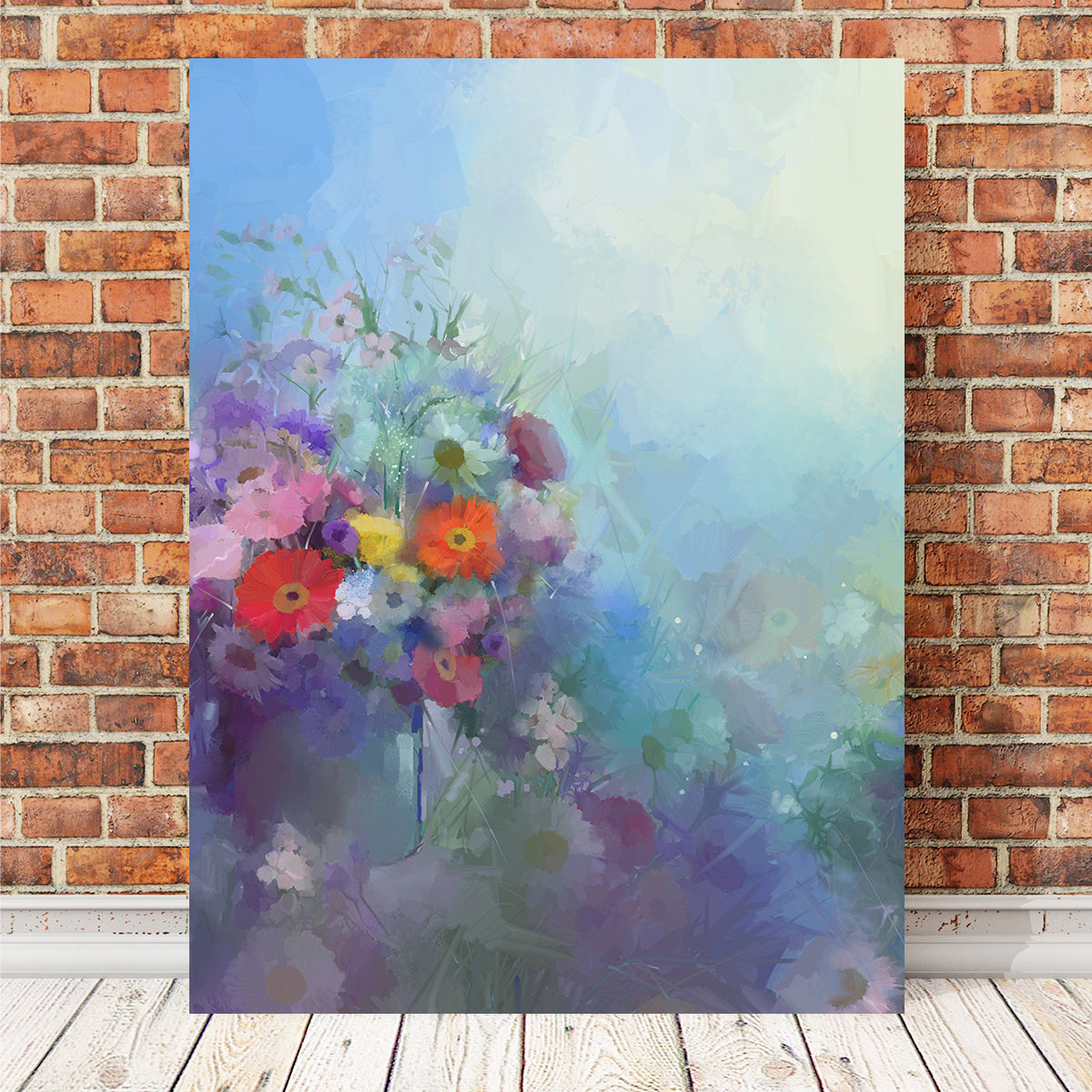 Flower Oil Painting Wall Art