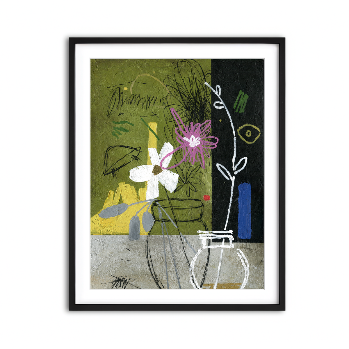 Framed Print 3x4 Black