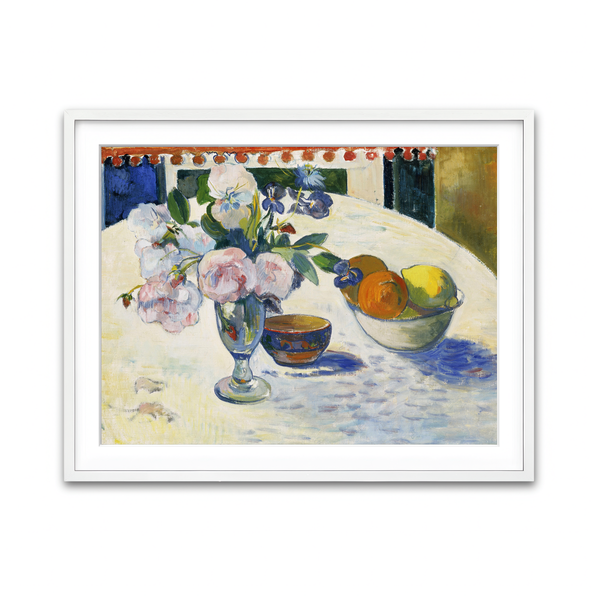 Framed Print 4x3 White