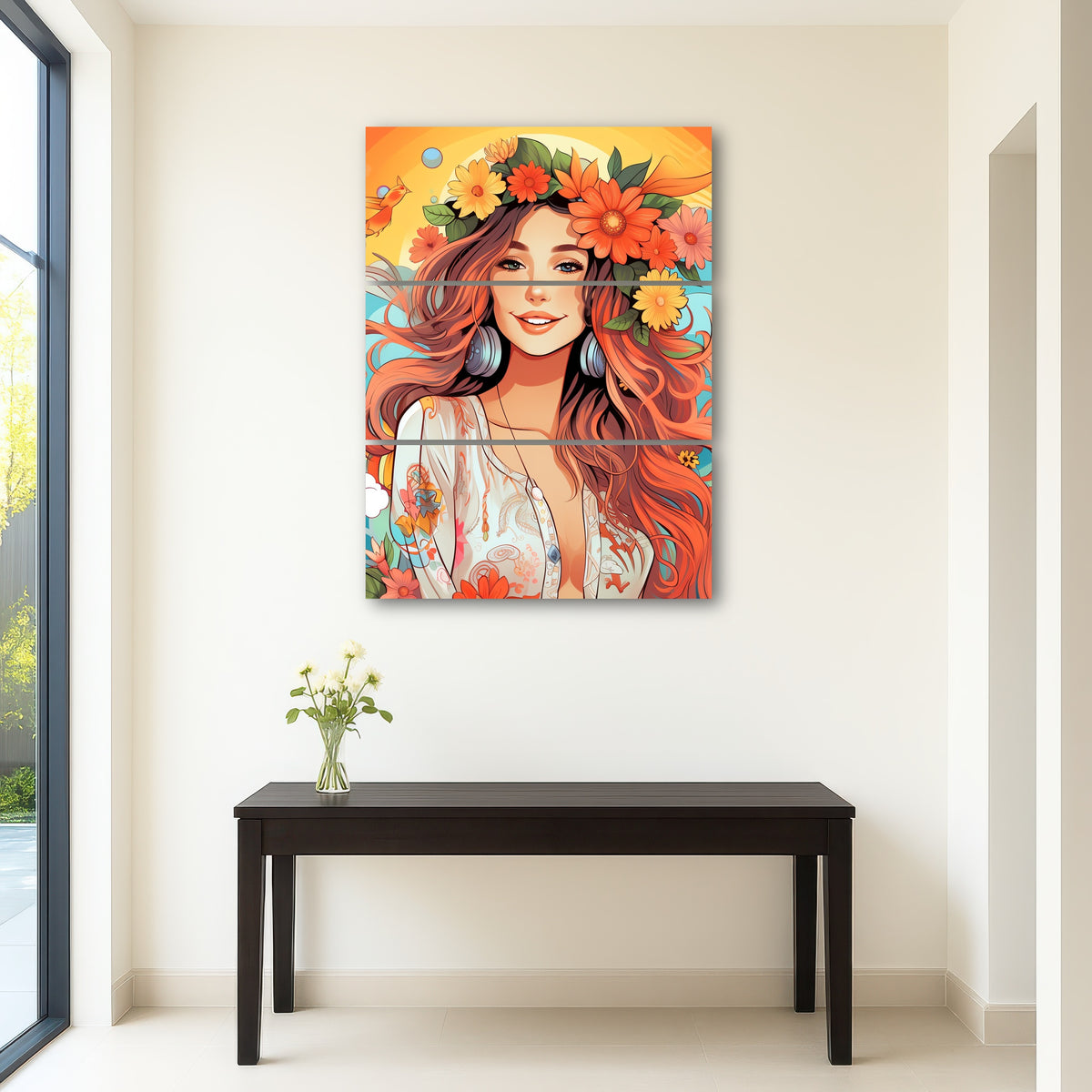 AUTO-MOCKUP ROOM | Flowers in Her Hair