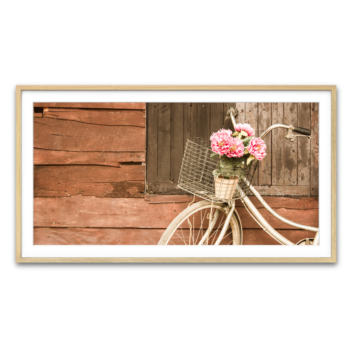 Framed Print 2x1 Natural