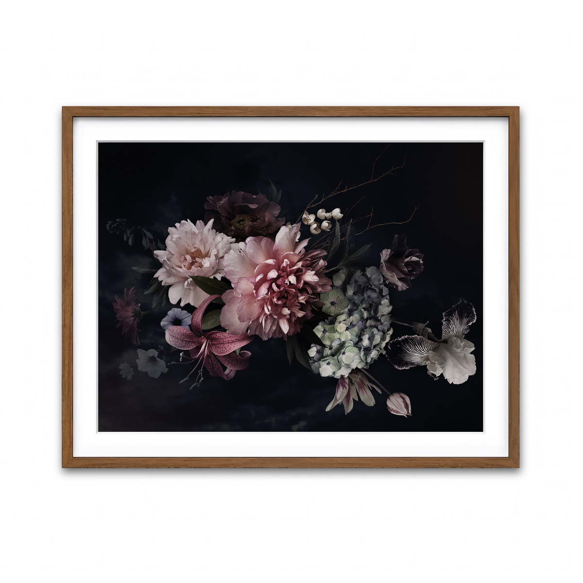 Framed Print 4x3 Walnut