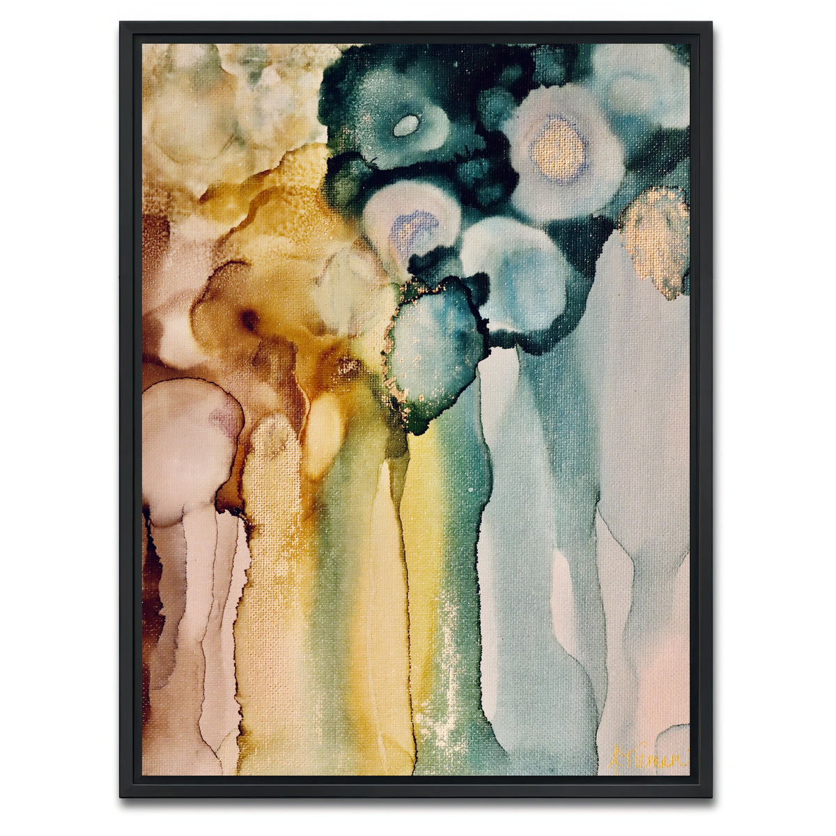 AUTO-MOCKUP WHITE | Flowing From Grace | 1 Piece | Black Framed Canvas | group=3x4