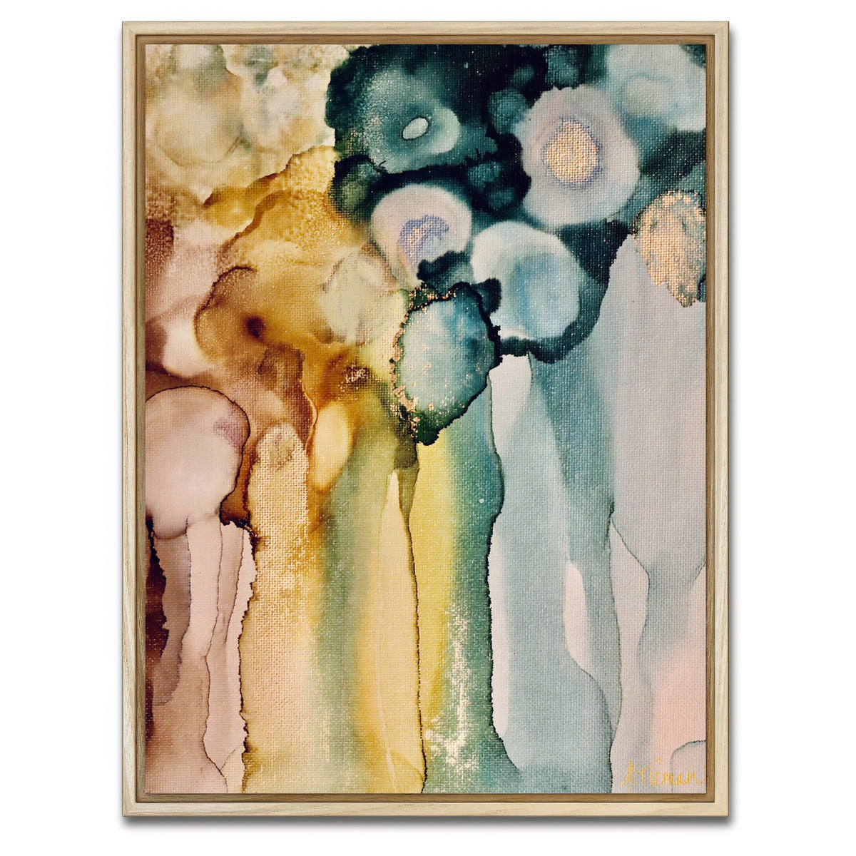 AUTO-MOCKUP WHITE | Flowing From Grace | 1 Piece | Natural Framed Canvas | group=3x4