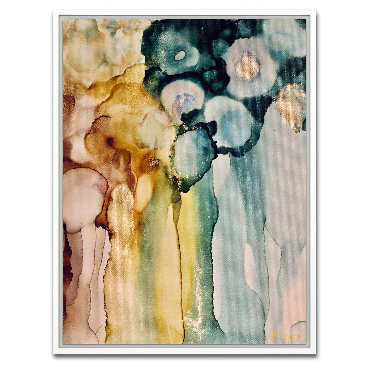 AUTO-MOCKUP WHITE | Flowing From Grace | 1 Piece | White Framed Canvas | group=3x4