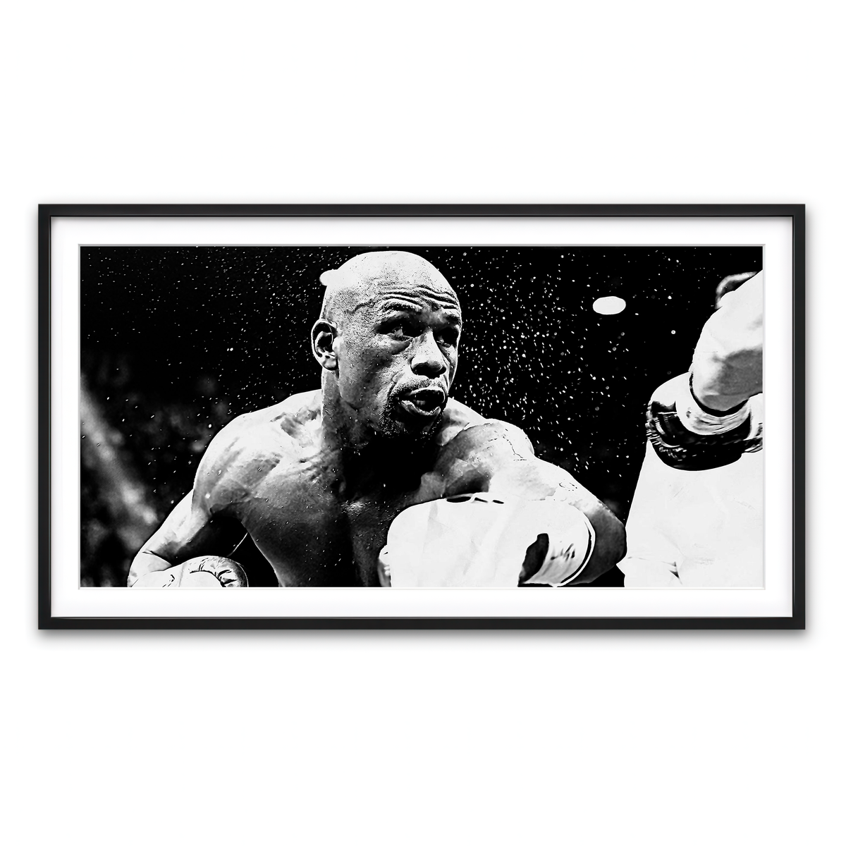 Framed Print 2x1 Black