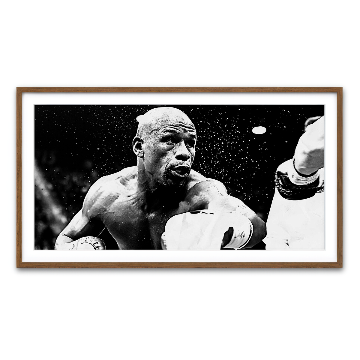 Framed Print 2x1 Walnut