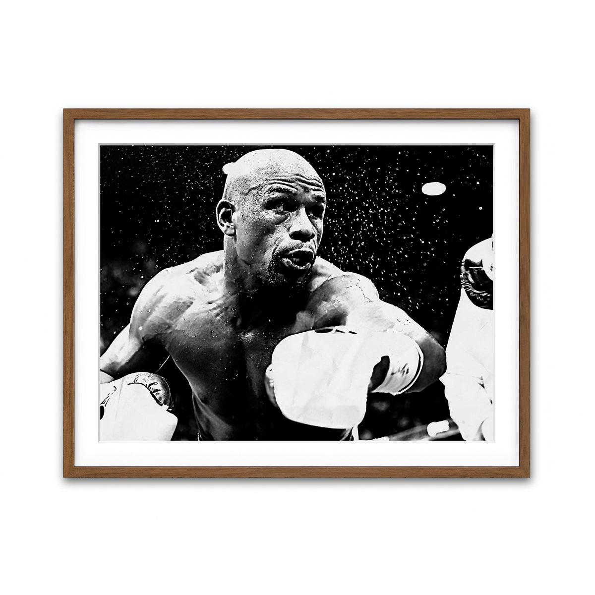 Framed Print 4x3 Walnut