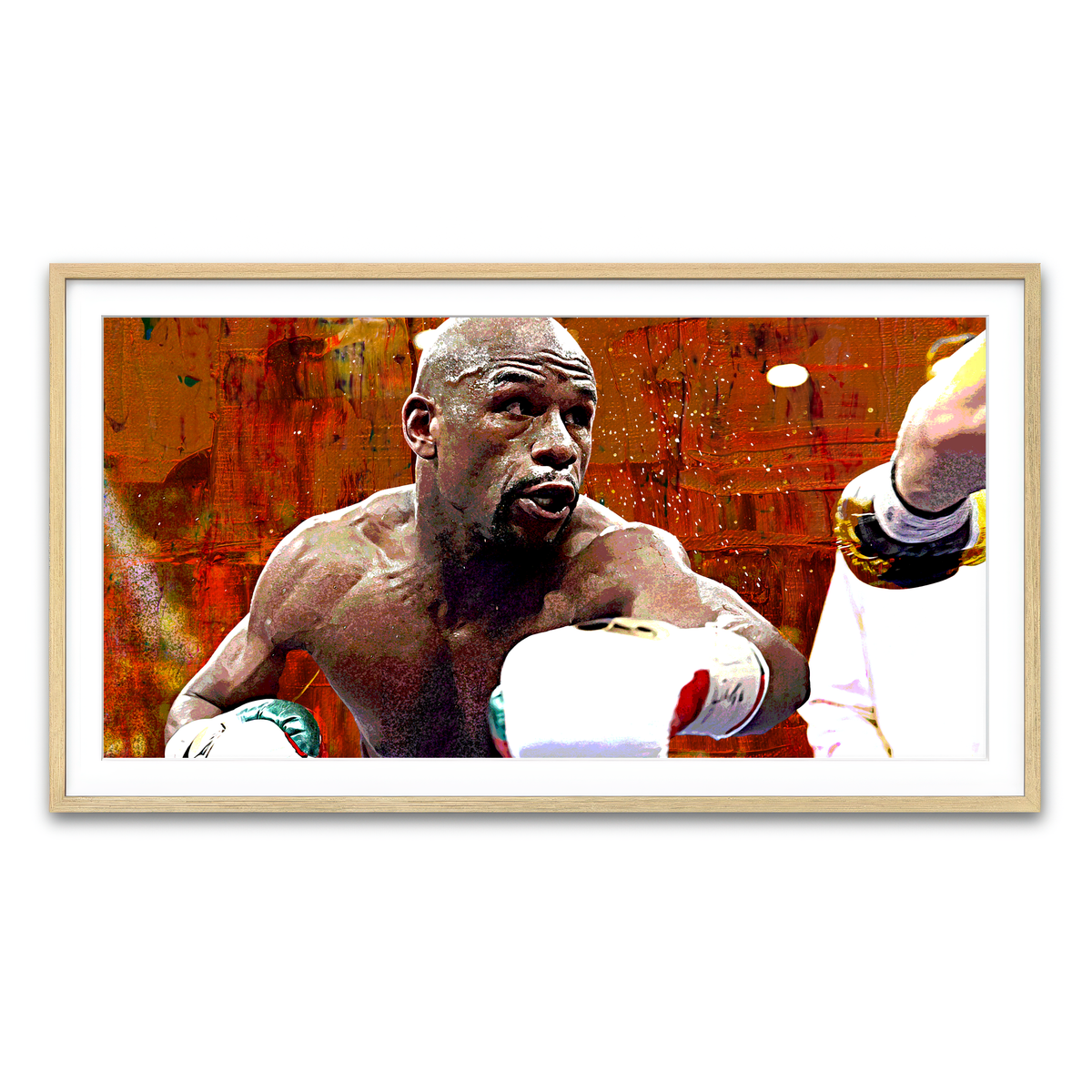 Framed Print 2x1 Natural