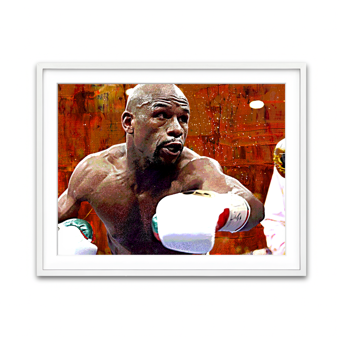 Framed Print 4x3 White