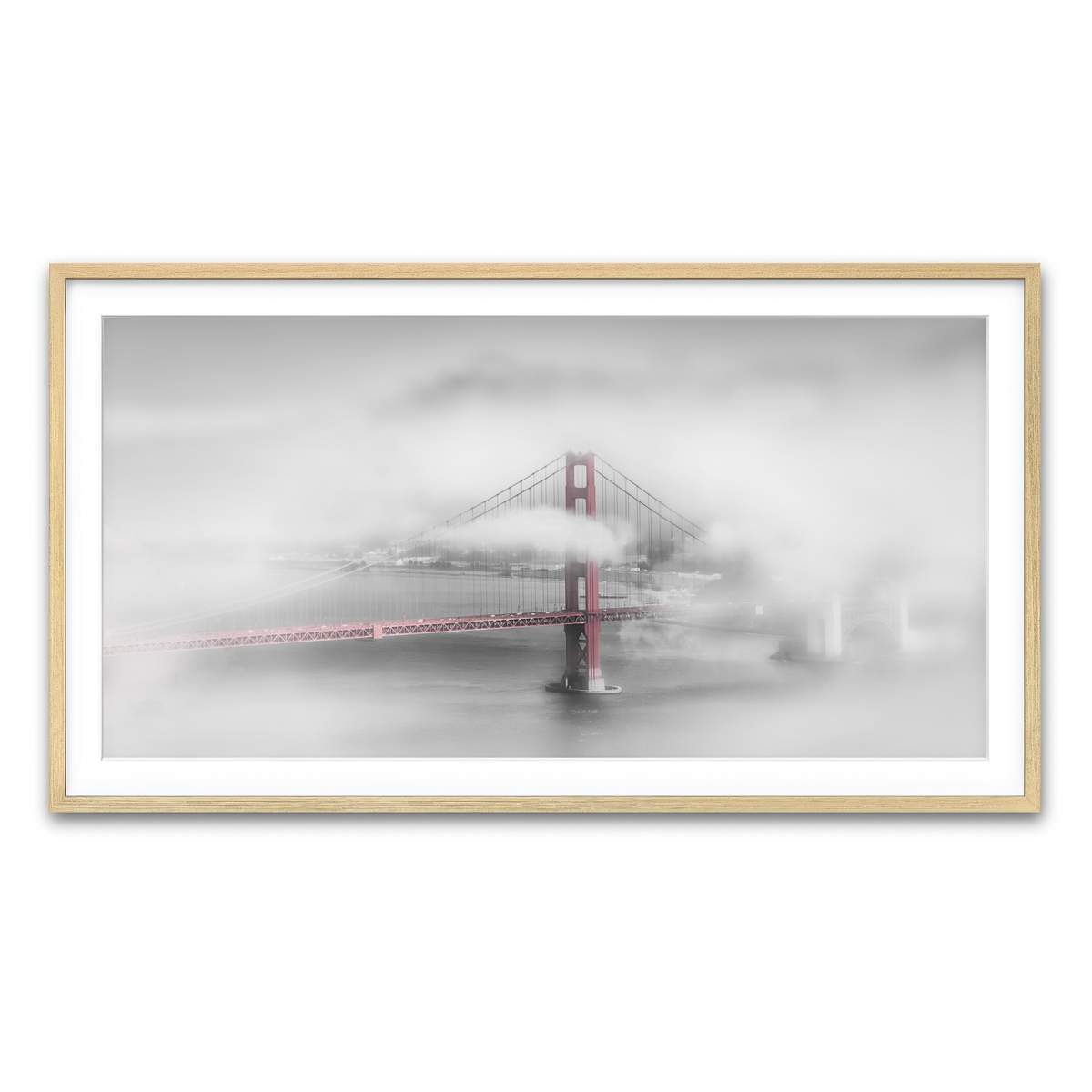 Framed Print 2x1 Natural