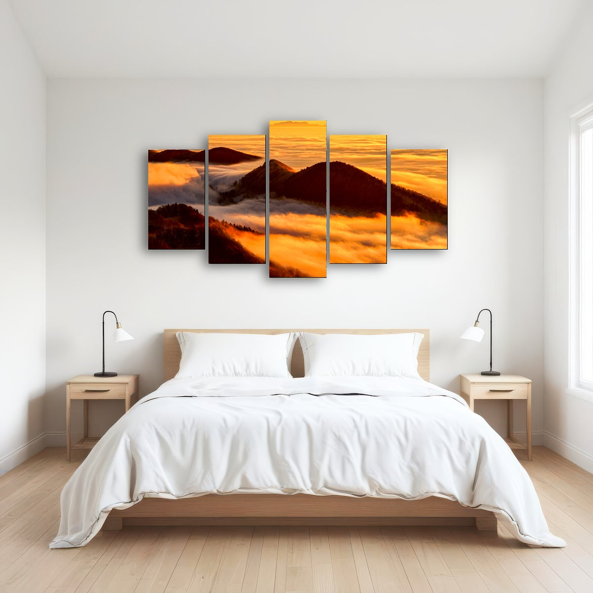 AUTO-MOCKUP ROOM | Foggy Sunset