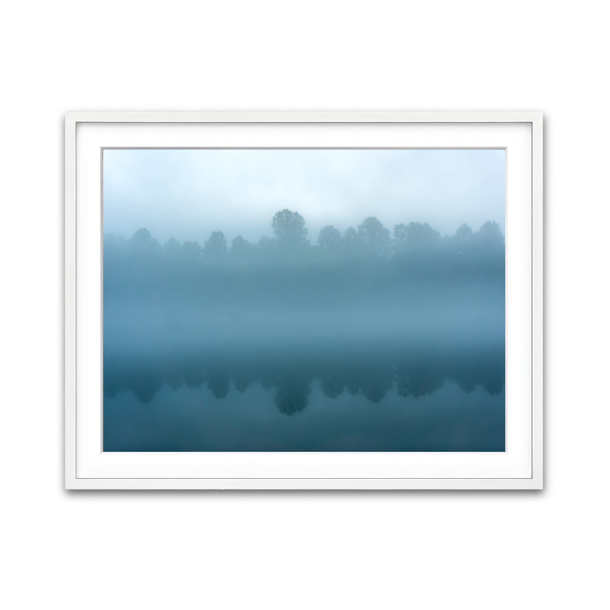 Framed Print 4x3 White