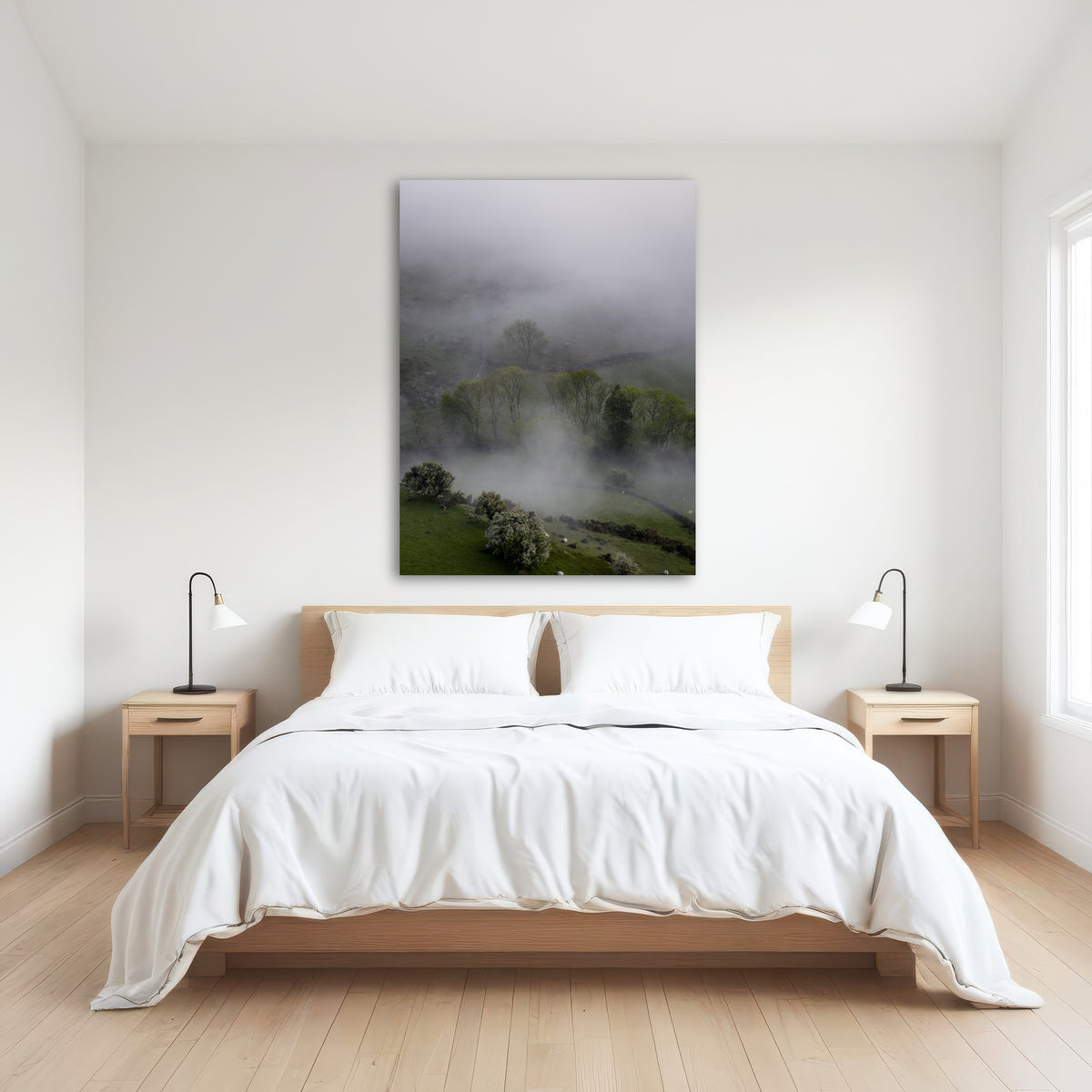 AUTO-MOCKUP ROOM | Foggy Trees