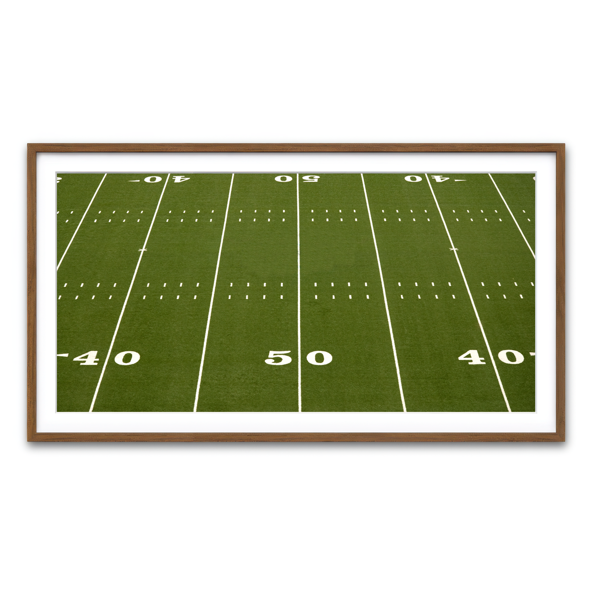 Framed Print 2x1 Walnut