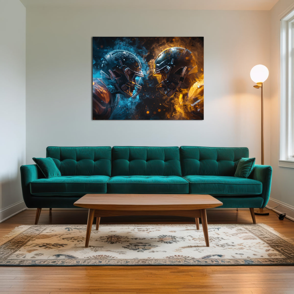 AUTO-MOCKUP ROOM | Football Players Head to Head