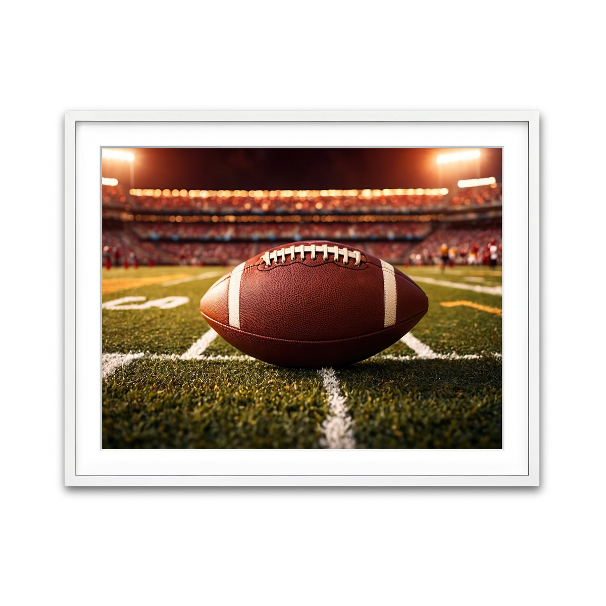 Framed Print 4x3 White