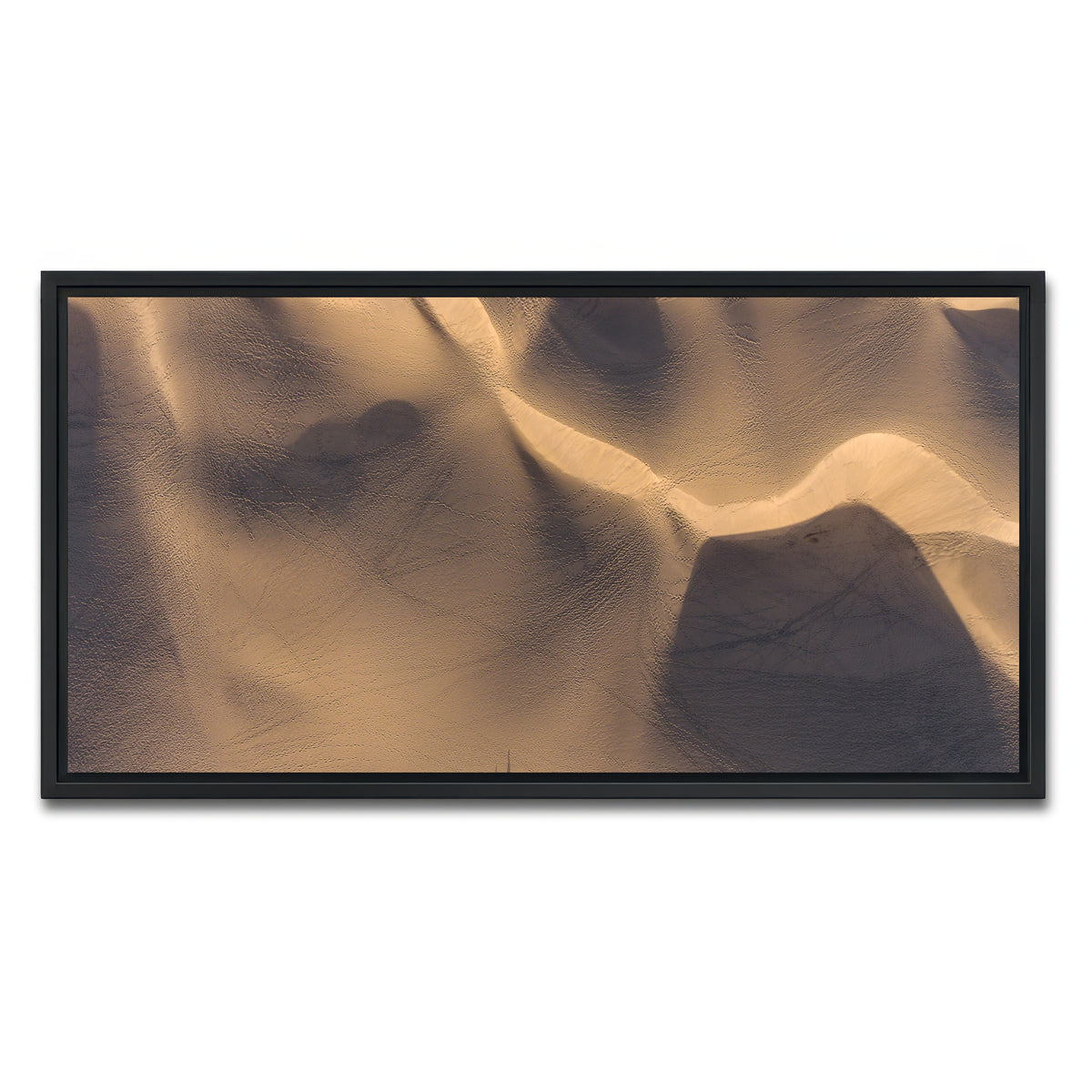 AUTO-MOCKUP WHITE | Footprints | 1 Piece | Black Framed Canvas | group=2x1