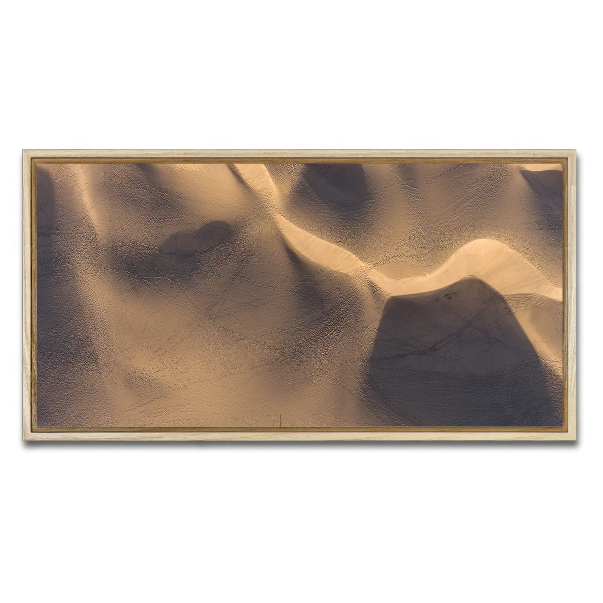 AUTO-MOCKUP WHITE | Footprints | 1 Piece | Natural Framed Canvas | group=2x1