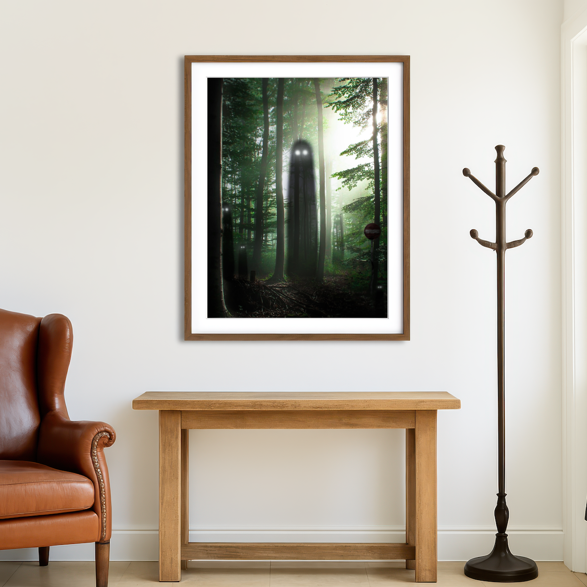 AUTO-MOCKUP ROOM | Forbidden Forest Wall Art