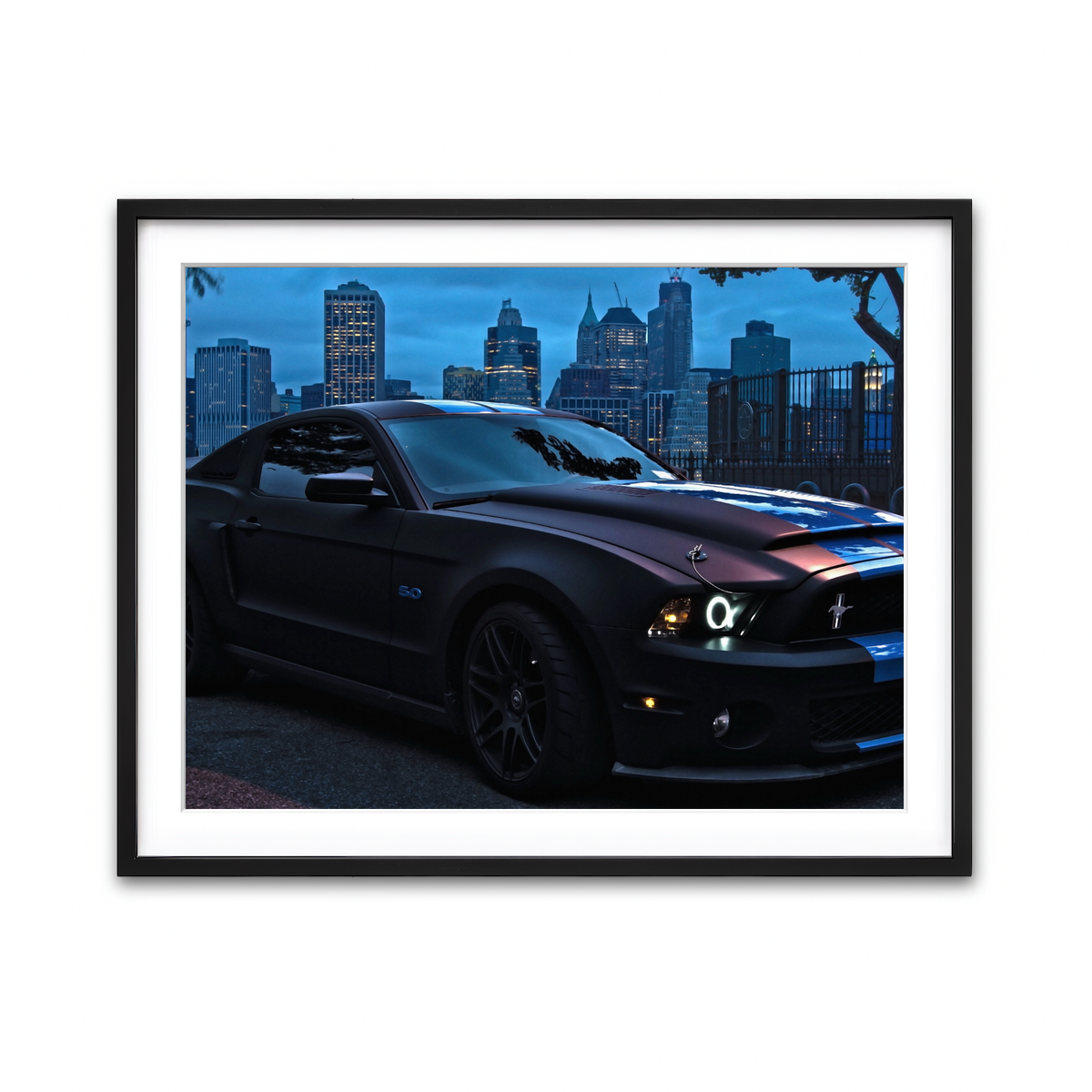 Framed Print 4x3 Black