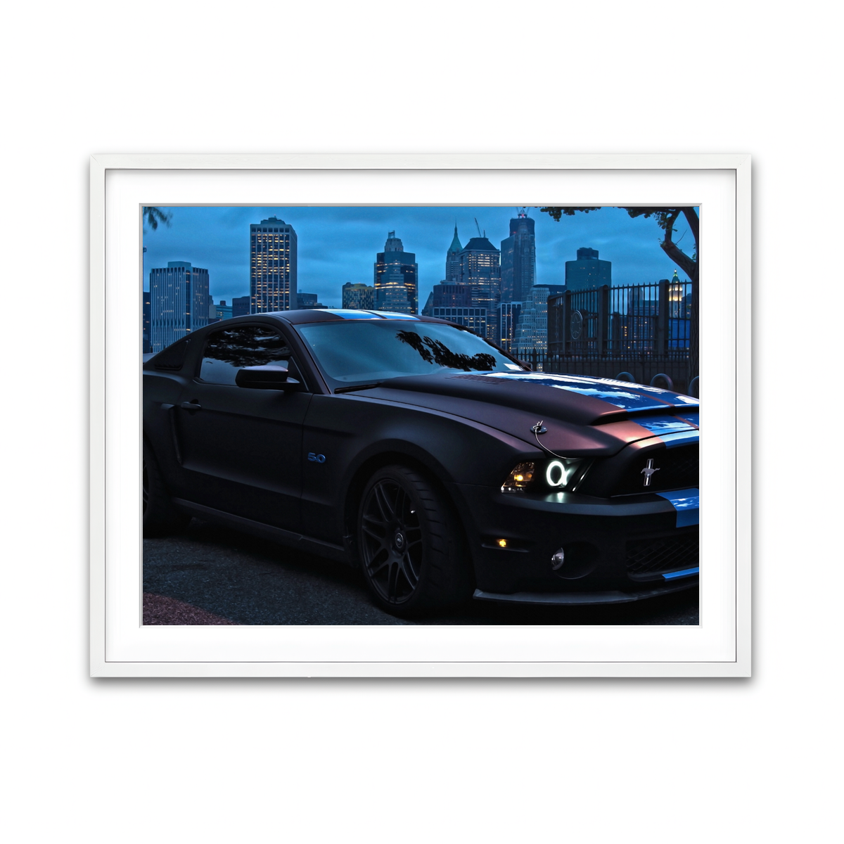 Framed Print 4x3 White