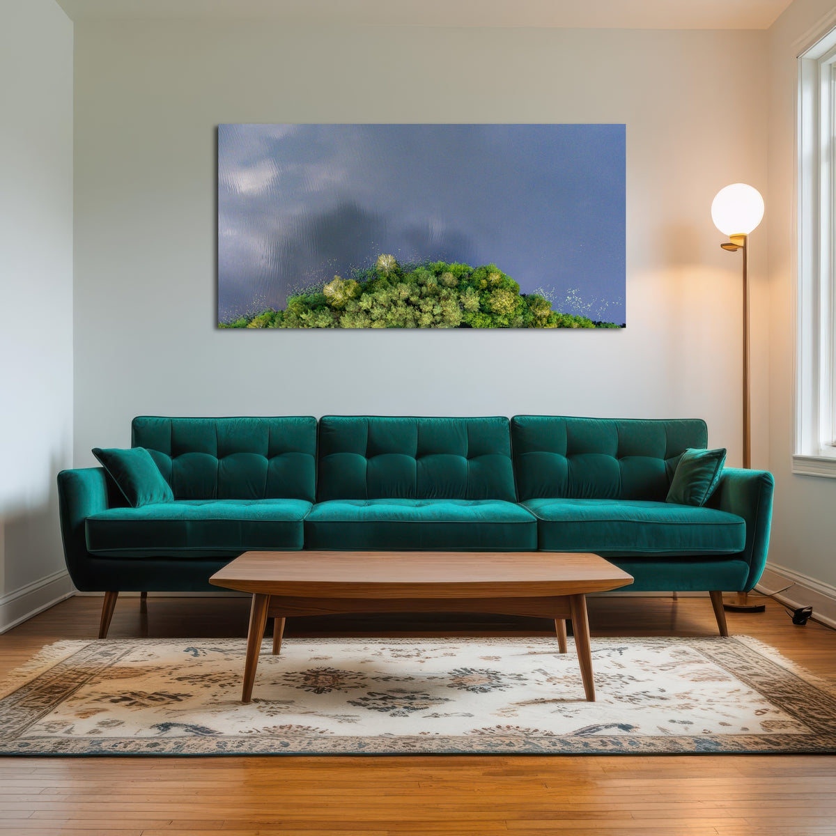 AUTO-MOCKUP ROOM | Forest Meets Water