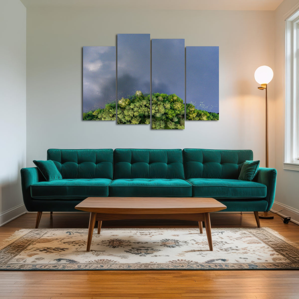 AUTO-MOCKUP ROOM | Forest Meets Water