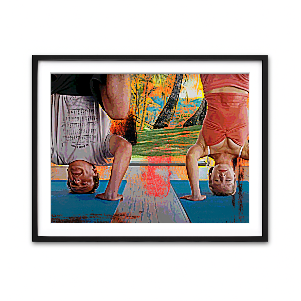 Framed Print 4x3 Black