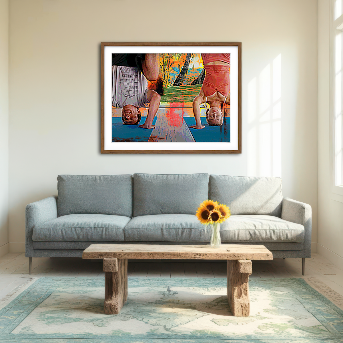 AUTO-MOCKUP ROOM | Forgetting Sarah Marshall Wall Art