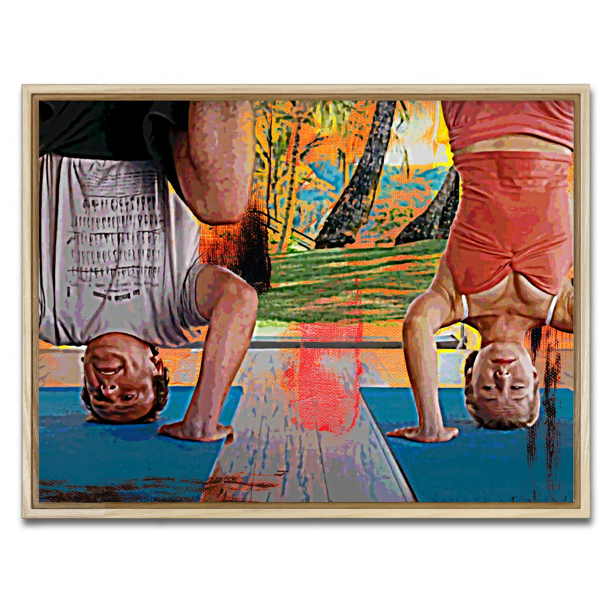 AUTO-MOCKUP WHITE | Forgetting Sarah Marshall | 1 Piece | Natural Framed Canvas | group=4x3