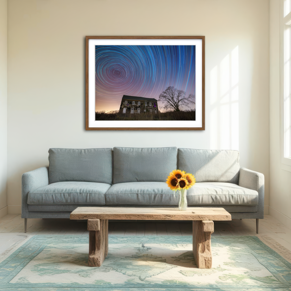 AUTO-MOCKUP ROOM | Forgotten Times Wall Art