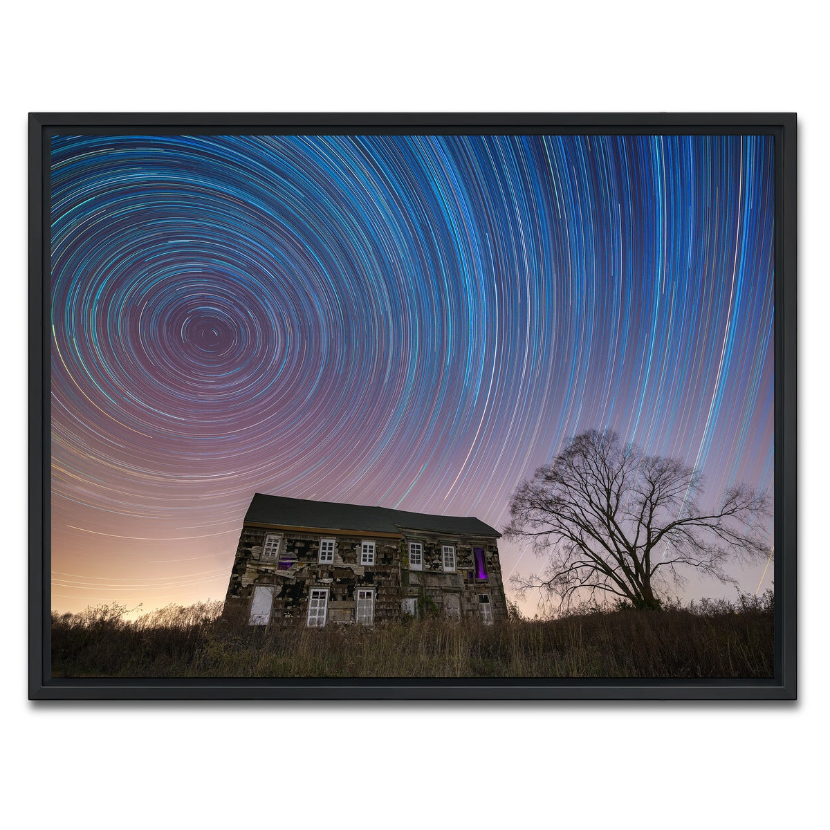 AUTO-MOCKUP WHITE | Forgotten Times | 1 Piece | Black Framed Canvas | group=4x3