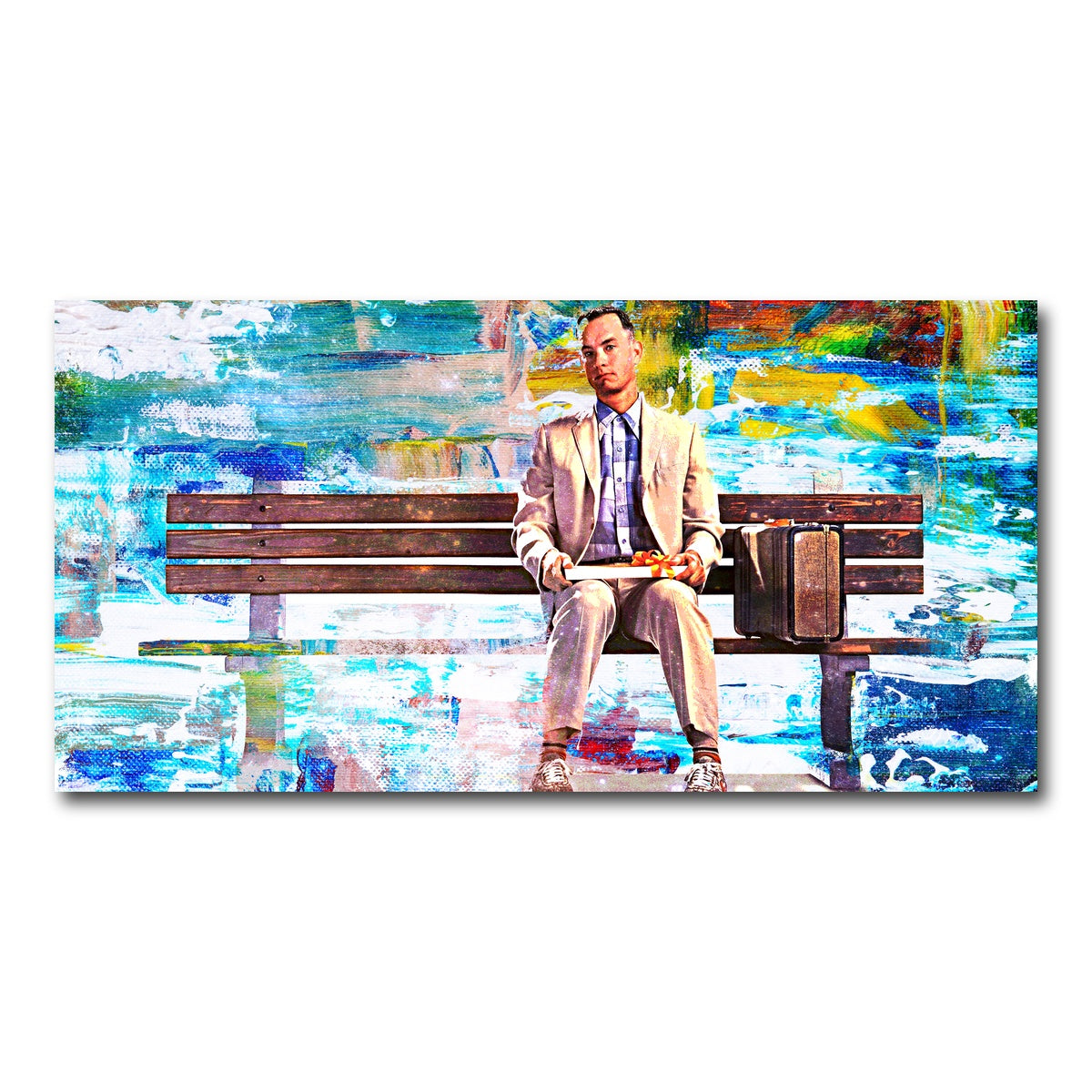 AUTO-MOCKUP WHITE | Forrest Gump | 1 Piece | Gallery Wrap Canvas | group=2x1